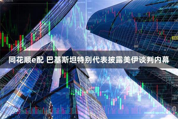 同花顺e配 巴基斯坦特别代表披露美伊谈判内幕